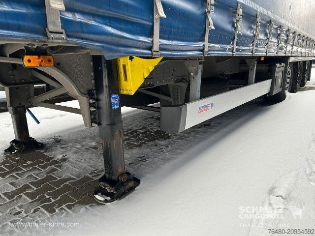 Open semitrailer with tarp Schmitz Cargobull Schiebeplane Mega