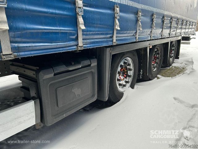 Open semitrailer with tarp Schmitz Cargobull Schiebeplane Mega