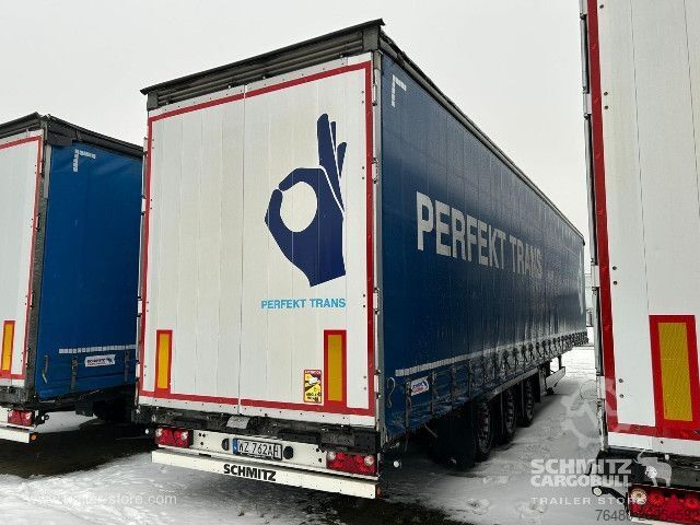 Open semitrailer with tarp Schmitz Cargobull Schiebeplane Mega