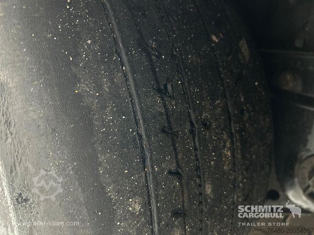 Open semitrailer with tarp Kögel Schiebeplane Mega