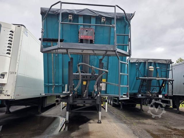 Silo semitrailer KEMPF Schleusenkipper, Rüttler, ca. 58,7 cbm, Lift