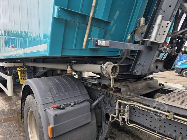 Silo semitrailer KEMPF Schleusenkipper, Rüttler, ca. 58,7 cbm, Lift