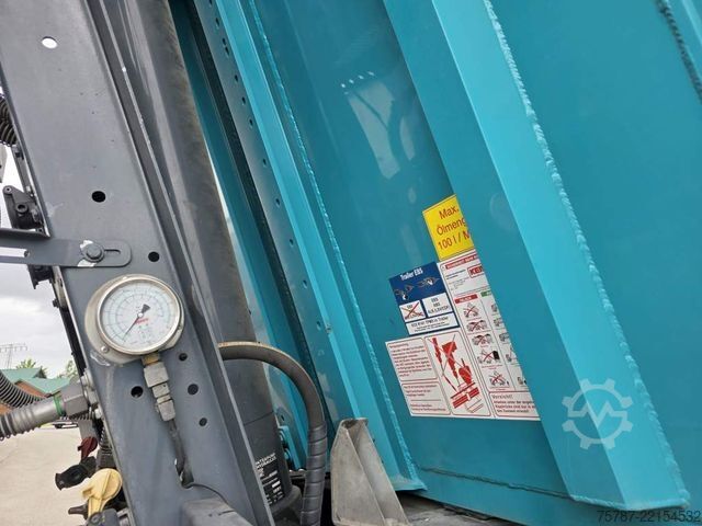 Silo semitrailer KEMPF Schleusenkipper, Rüttler, ca. 58,7 cbm, Lift