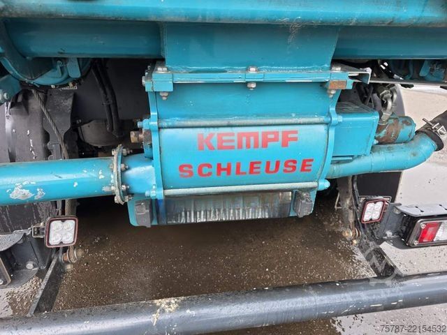 Silo semitrailer KEMPF Schleusenkipper, Rüttler, ca. 58,7 cbm, Lift