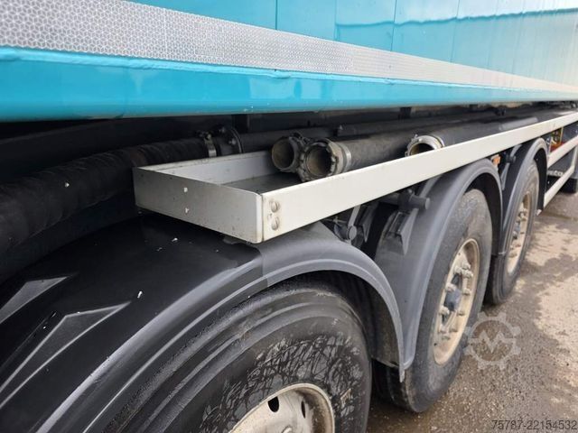 Silo semitrailer KEMPF Schleusenkipper, Rüttler, ca. 58,7 cbm, Lift