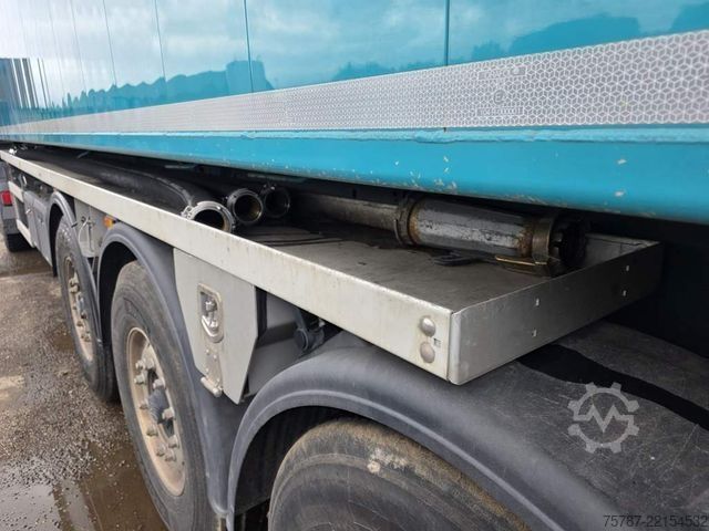 Silo semitrailer KEMPF Schleusenkipper, Rüttler, ca. 58,7 cbm, Lift