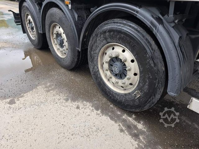 Silo semitrailer KEMPF Schleusenkipper, Rüttler, ca. 58,7 cbm, Lift