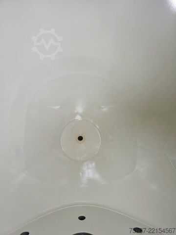 Tanker semitrailer FELDBINDER 26TL liegendes Euter, 2 x Befüllung, Schwallwand