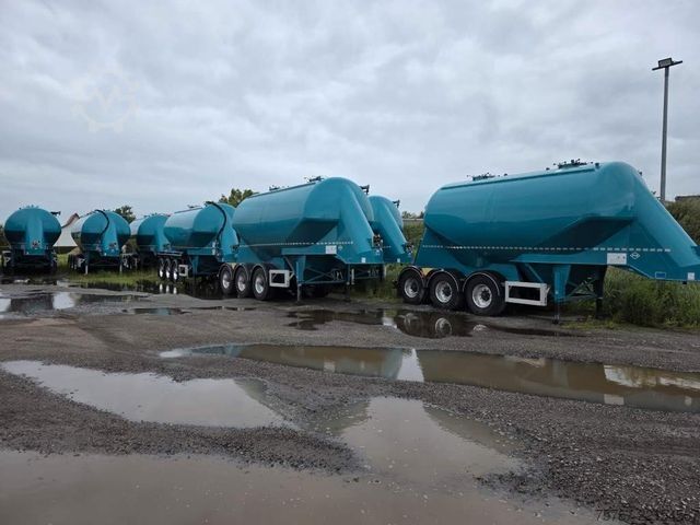 Tanker semitrailer FELDBINDER 26TL liegendes Euter, 2 x Befüllung, Schwallwand