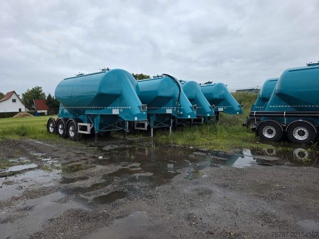 Tanker semitrailer FELDBINDER 26TL liegendes Euter, 2 x Befüllung, Schwallwand