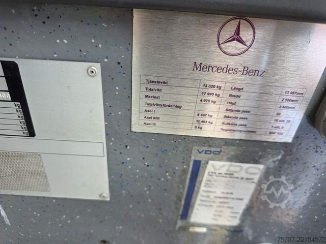 Intercity bus MERCEDES-BENZ Citaro O530 LE, Gurten,  Armlehnen, Gardinen