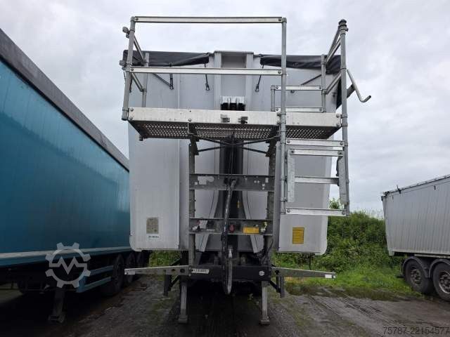 Tipper semitrailer SCHMITZ CARGOBULL 49 cbm Getreidekipper, Kornschieber, Luf, Lift