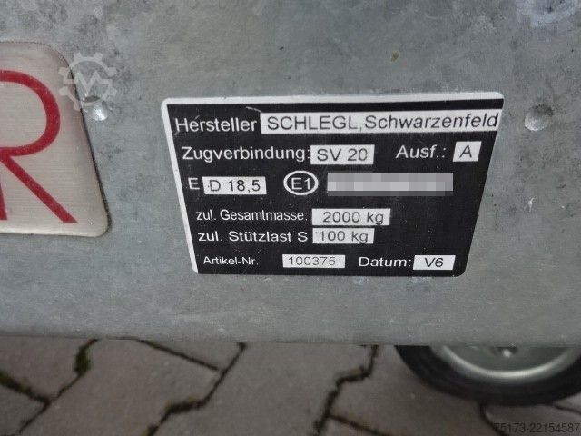 Vending trailer  BUDDY STAR Silver Buddy 450