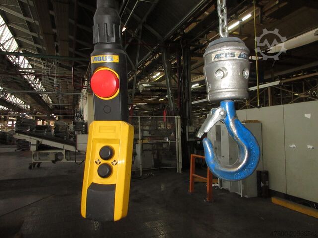 Column swing crane Chain Hoist Abus LS Kran Drehkran Hallenkran 125KG Abus Kettenzug L 4m NL 125Kg H 3,5m 2018