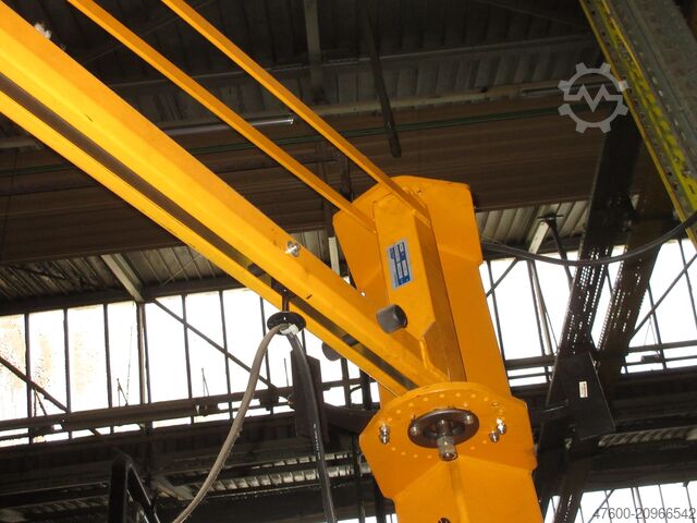 Column swing crane Chain Hoist Abus LS Kran Drehkran Hallenkran 125KG Abus Kettenzug L 4m NL 125Kg H 3,5m 2018