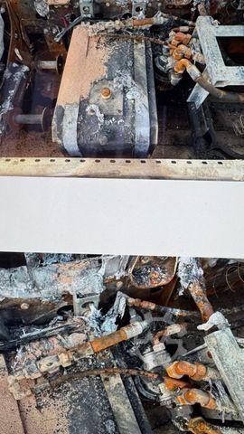 Box truck MERCEDES-BENZ Atego 818 Brandschaden