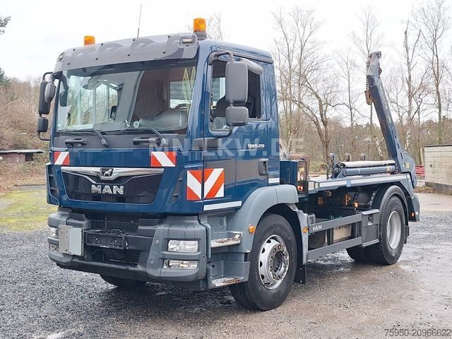 Skip truck MAN TGM 15.250 MEILLER AK 10 - SCHALTGETRIEBE - 16t