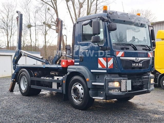 Skip truck MAN TGM 15.250 MEILLER AK 10 - SCHALTGETRIEBE - 16t