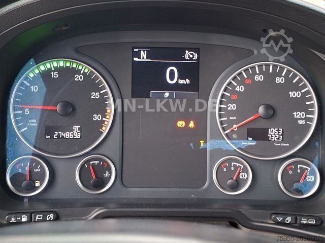 Skip truck MAN TGM 15.250 MEILLER AK 10 - SCHALTGETRIEBE - 16t