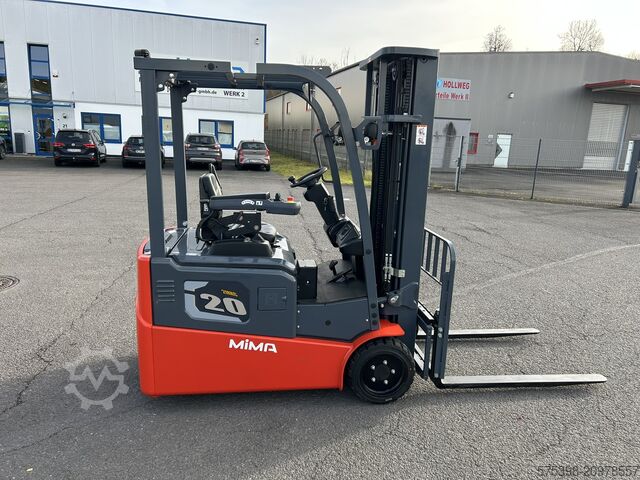 3-wheel forklift, 2t, sideshift, lithium, fingertip control Mima TKC20