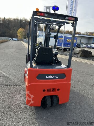 3-wheel forklift, 2t, sideshift, lithium, fingertip control Mima TKC20