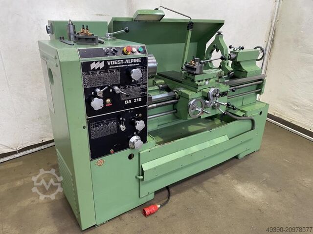 L + Z lathe, mechanic's lathe, manual lathe VOEST ALPINE - WEILER DA 210 / 1