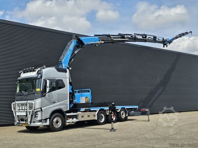 Loading platform Volvo FH 16 750 8x4 / RETARDER / FASSI 71 TM + JIB