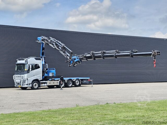 Loading platform Volvo FH 16 750 8x4 / RETARDER / FASSI 71 TM + JIB