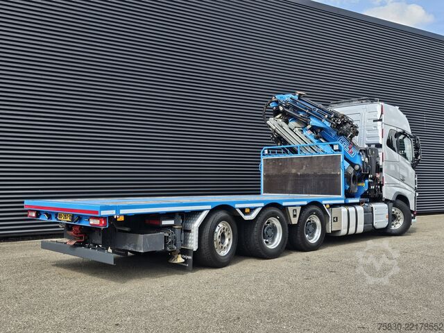 Loading platform Volvo FH 16 750 8x4 / RETARDER / FASSI 71 TM + JIB