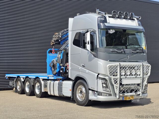 Loading platform Volvo FH 16 750 8x4 / RETARDER / FASSI 71 TM + JIB