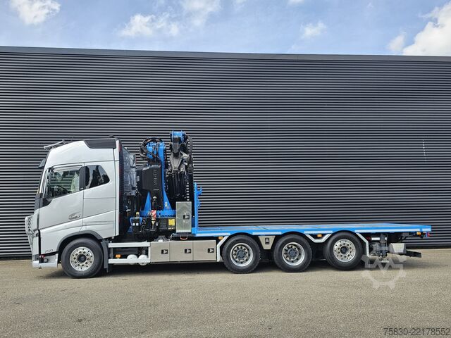 Loading platform Volvo FH 16 750 8x4 / RETARDER / FASSI 71 TM + JIB