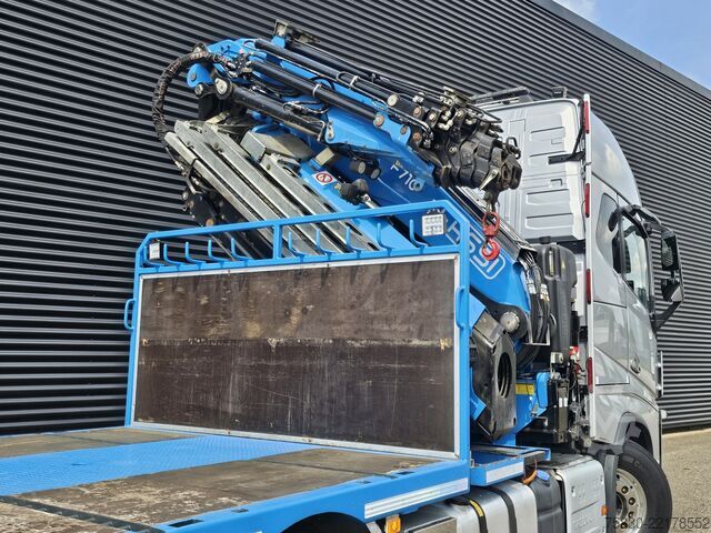 Loading platform Volvo FH 16 750 8x4 / RETARDER / FASSI 71 TM + JIB