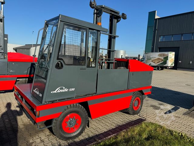Side loader forklift Linde S50 //Duplex 4850 mm //