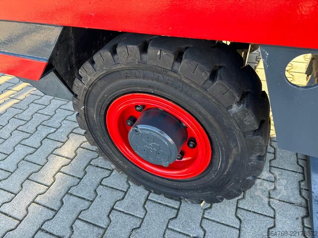 Side loader forklift Linde S50 //Duplex 4850 mm //