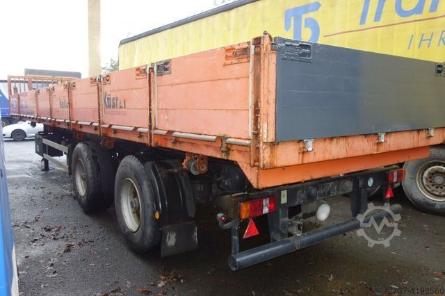 Auflieger mit offener Pritsche KEMPF SP30/2 Langeisen Sattelauflieger
