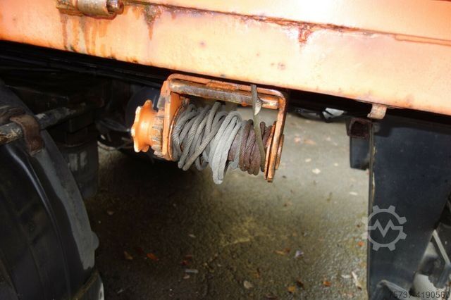 Auflieger mit offener Pritsche KEMPF SP30/2 Langeisen Sattelauflieger