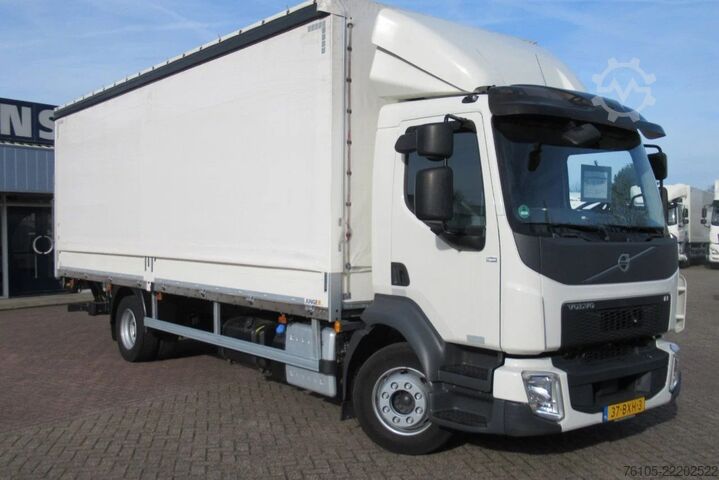 Curtain sided Volvo FL 240 Schuifzeil + Klep 1500 kg Euro 6