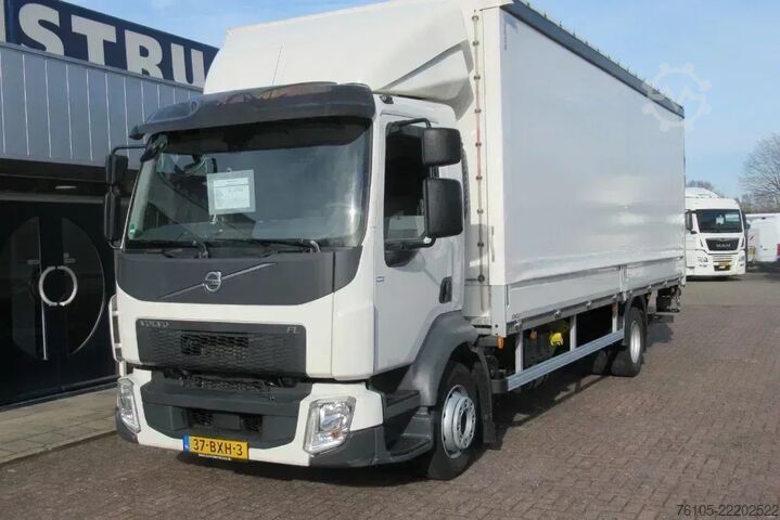 Curtain sided Volvo FL 240 Schuifzeil + Klep 1500 kg Euro 6