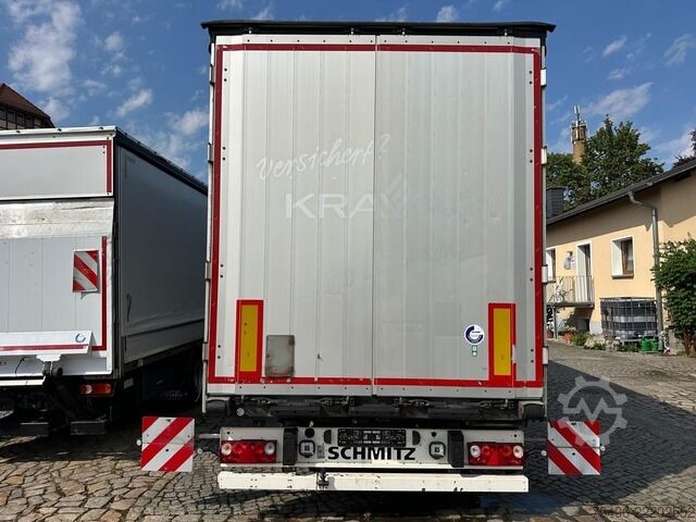 Open semitrailer with tarp schmitz Cargobull Seitenplane