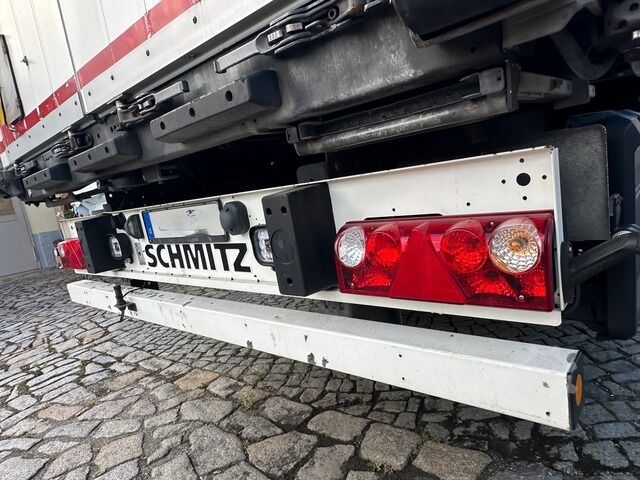 Open semitrailer with tarp schmitz Cargobull Seitenplane