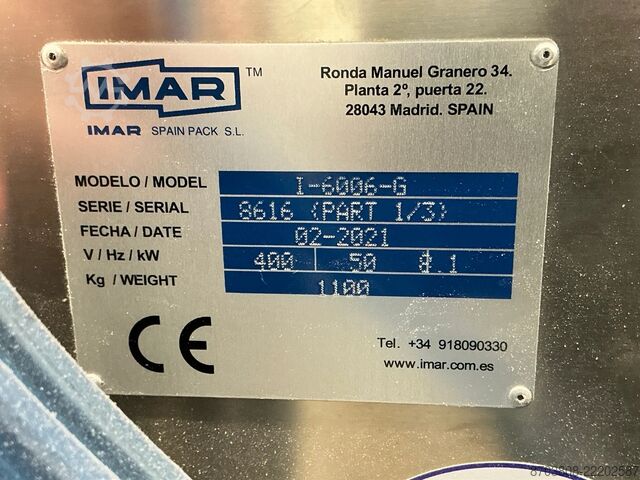 6-head Stickpack Machine IMAR I-6006-G