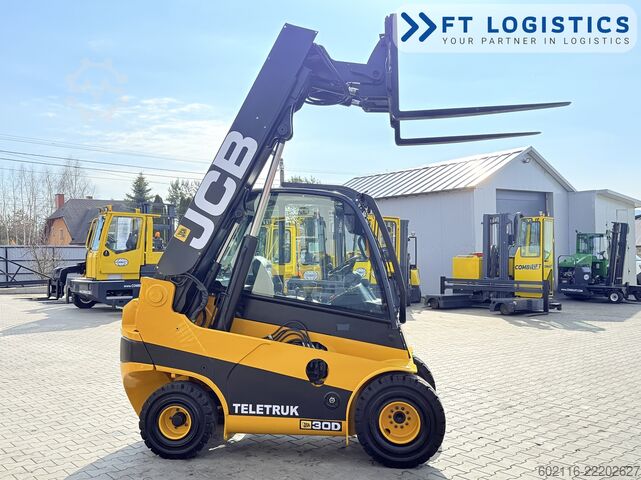 Teleskoplader JCB TLT 30D NEW TIRES CABIN ONLY 4478 HOUR