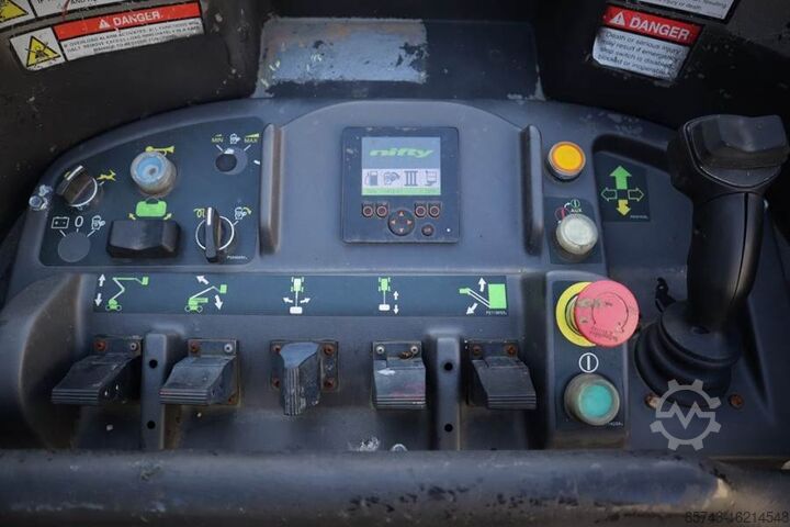 Articulated boom lift Niftylift HR28 HYBRIDE Valid inspection, *Guarantee! Hybrid,