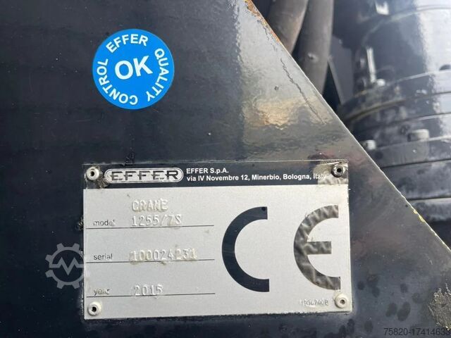 Kranwagen Volvo FMX 540 10X4 + EFFER 1255/7S + JIB 6S HD KRAAN/...