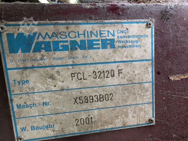 Cycle-controlled lathe Chevalier FCL 32120 F