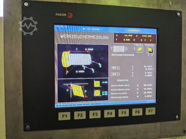 Cycle-controlled lathe Chevalier FCL 32120 F