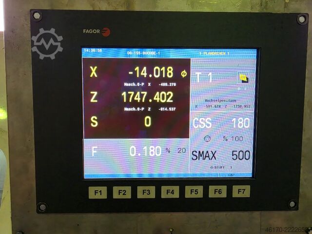 Cycle-controlled lathe Chevalier FCL 32120 F
