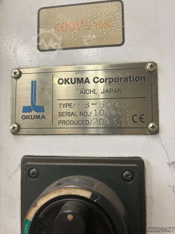 Vertical machining center Okuma MB-5000H