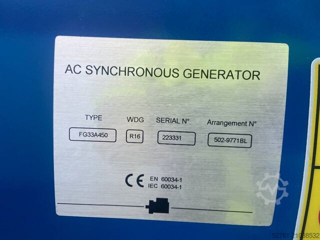 Aggregat FG Wilson P605-3 - 605 kVA Open Genset - DPX-16021-O