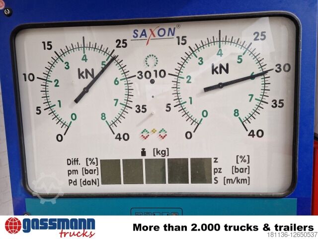 Agricultural machine Bremsenprüfstand Saxon B 99 GF-ECO voll